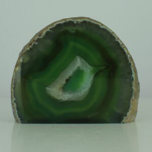Geoda de Ágata Verde