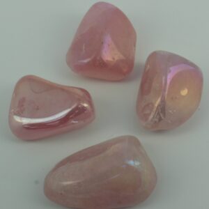 Rodado de Cuarzo Rosa Aura - 100gr