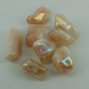 Rodado de Cuarzo Citrino Aura - 100gr