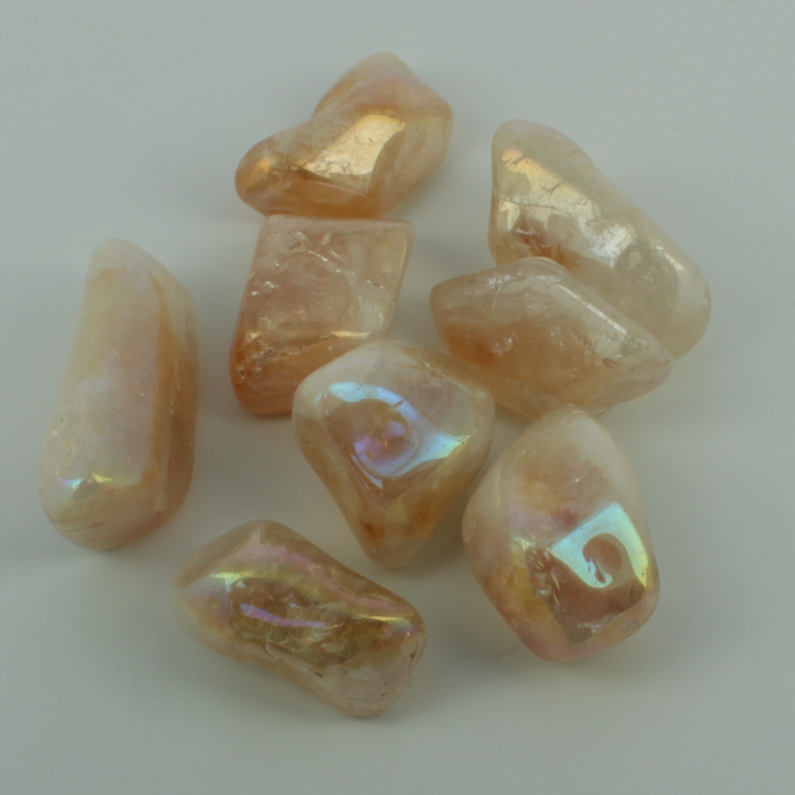 Rodado de Cuarzo Citrino Aura - 100gr