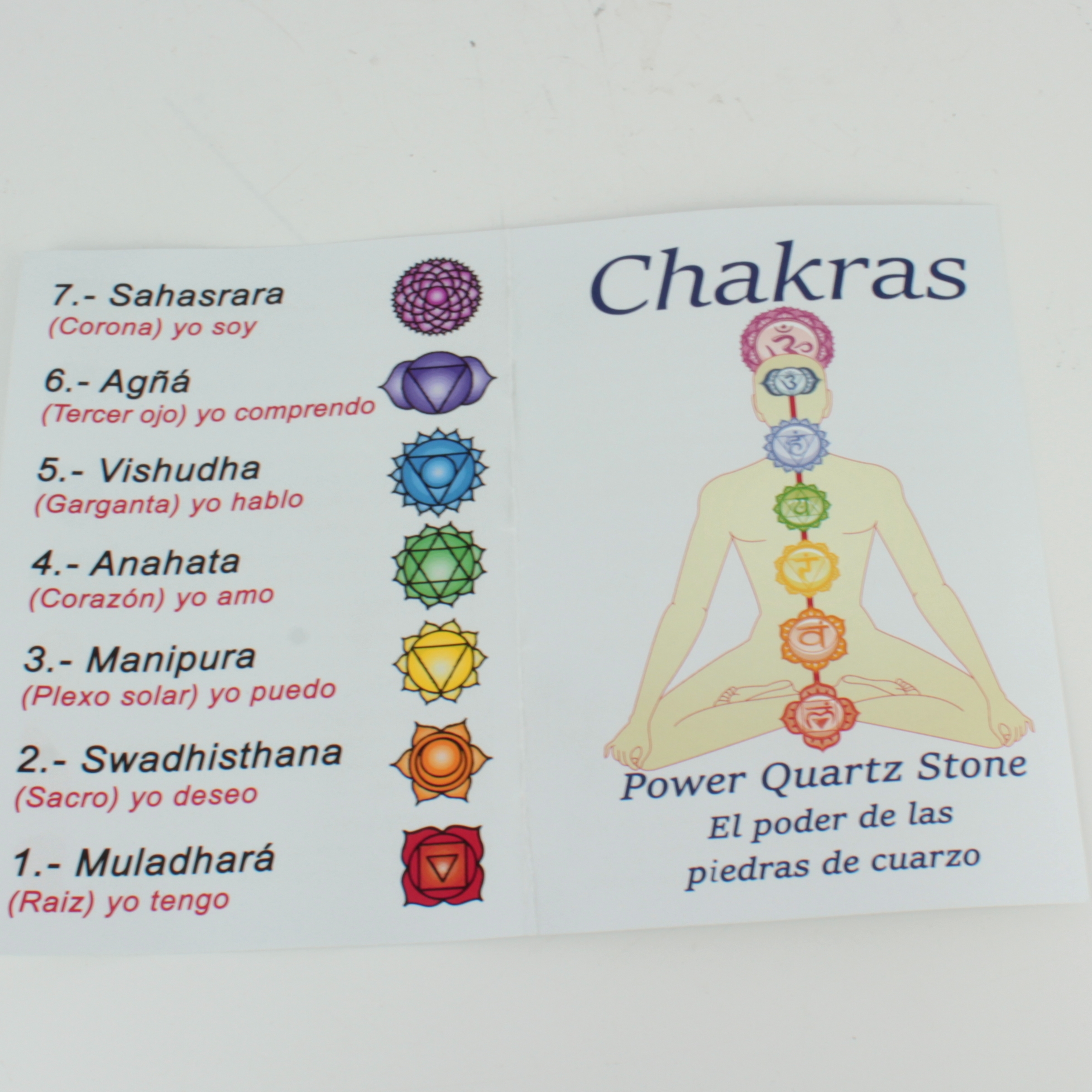 Set de 7 Chakras en Rodado Plano - Imagen 4
