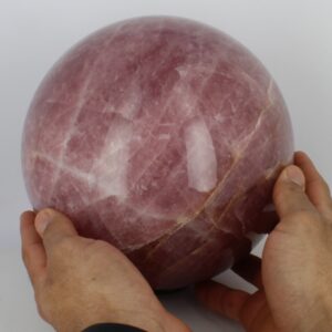 Esfera de Cuarzo Rosa