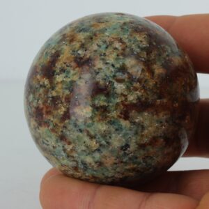 Esfera de Amazonita con Granate